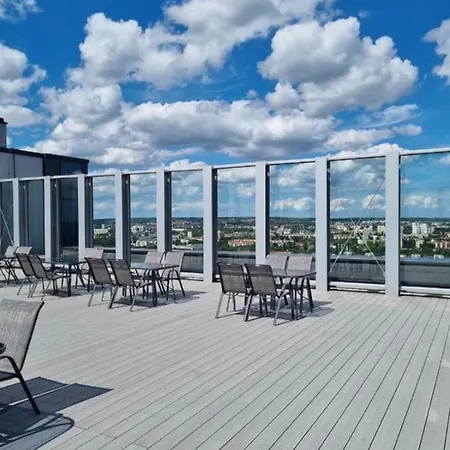 Daire Hanza Tower Gold - 22 Jacusi & Sauna & Pool